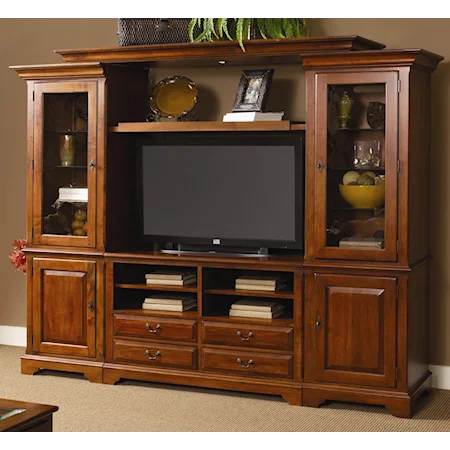 Entertainment Wall Unit with Console